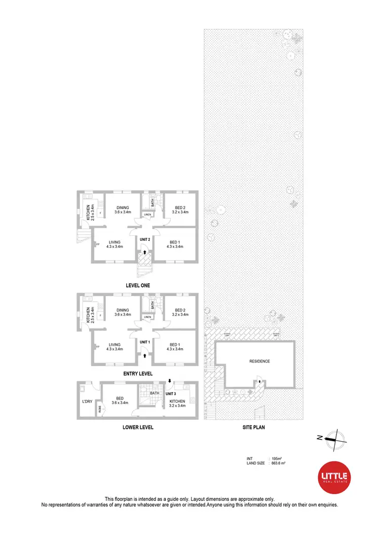 Floorplan of Homely block of units listing, 6 Morrice Street, Lane Cove NSW 2066