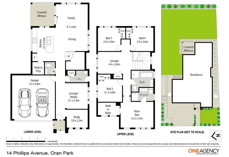 Floorplan of Homely house listing, 14 Phillips Avenue, Oran Park NSW 2570