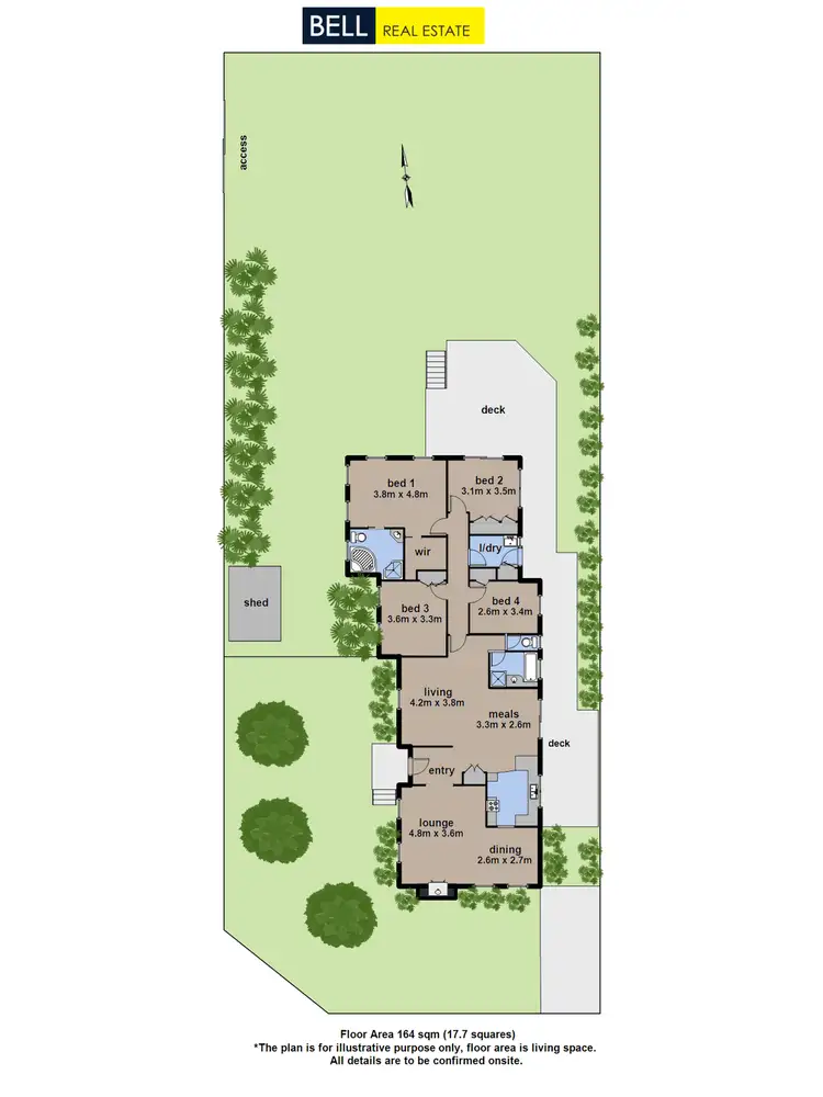 Floorplan of Homely house listing, 21 The Boulevard, Montrose VIC 3765