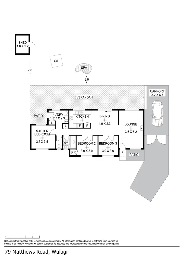 Floorplan of Homely house listing, 79 Matthews Road, Wulagi NT 812