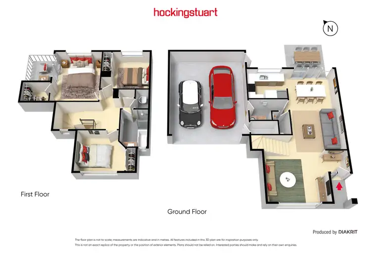 Floorplan of Homely townhouse listing, 2/1A John Street, Frankston VIC 3199