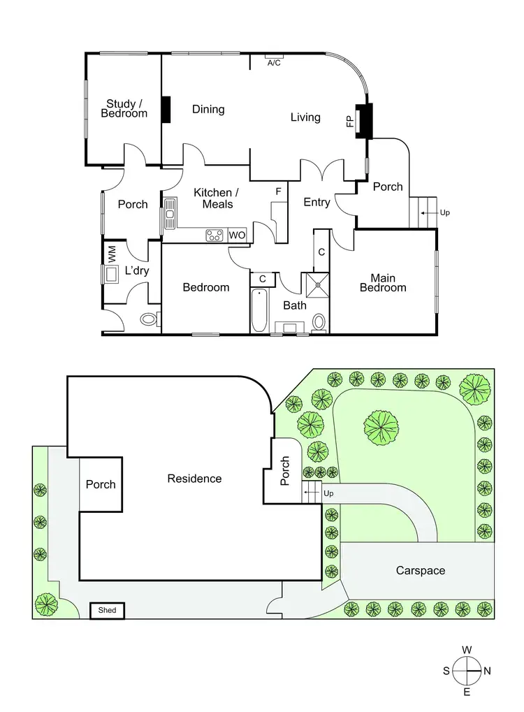 Floorplan of Homely house listing, 1/122 Centre Road, Brighton East VIC 3187