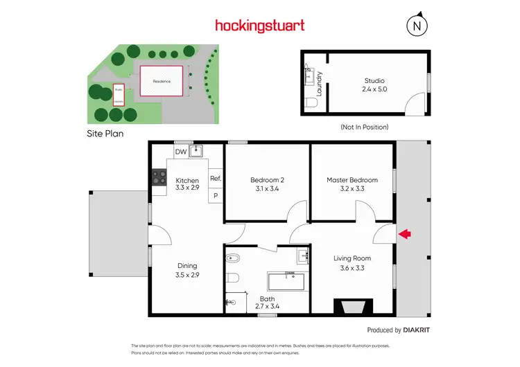 Floorplan of Homely house listing, 58 Main Road, Campbells Creek VIC 3451