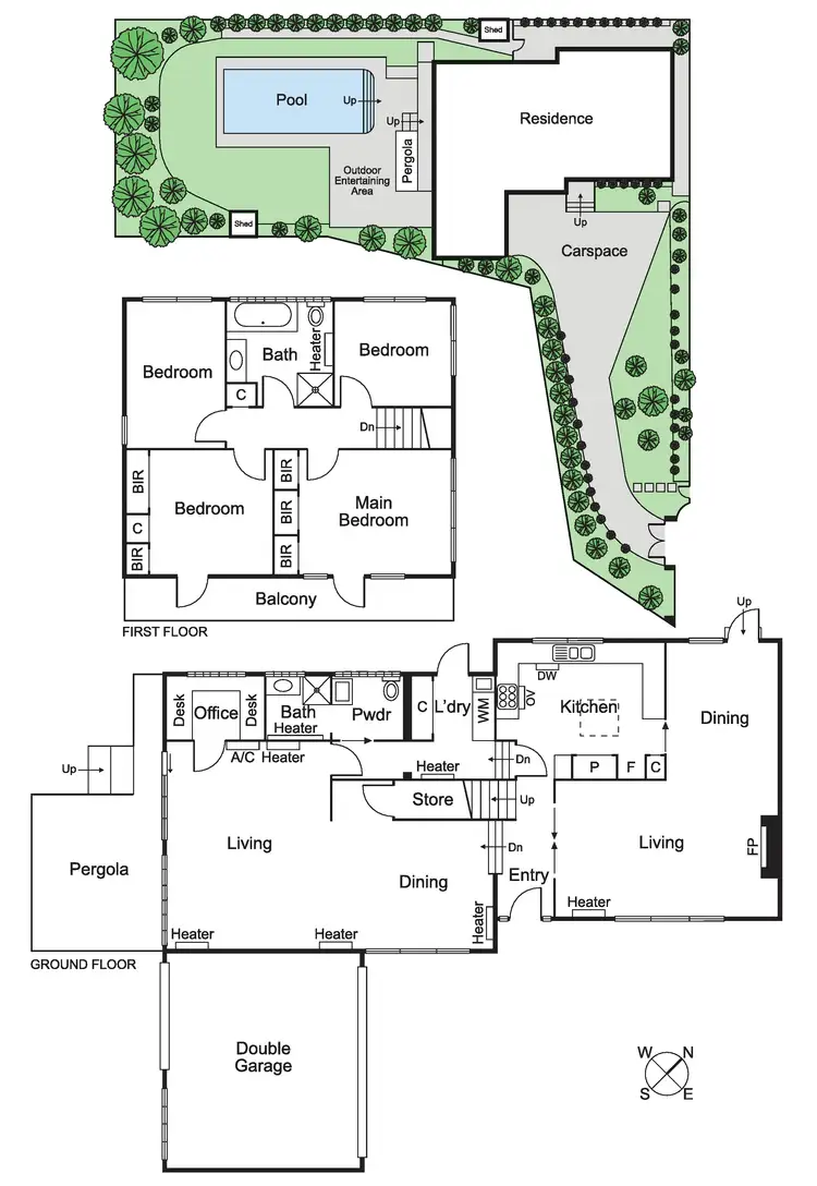 Floorplan of Homely house listing, 19 Fosbery Avenue, Caulfield North VIC 3161