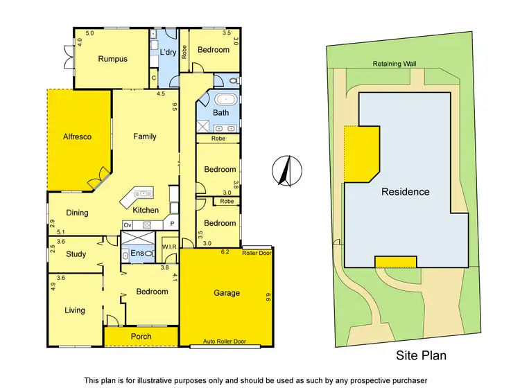 Floorplan of Homely house listing, 7 Cooee Court, Diamond Creek VIC 3089