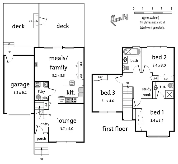 Floorplan of Homely townhouse listing, 7/508 Blackburn Road, Doncaster East VIC 3109