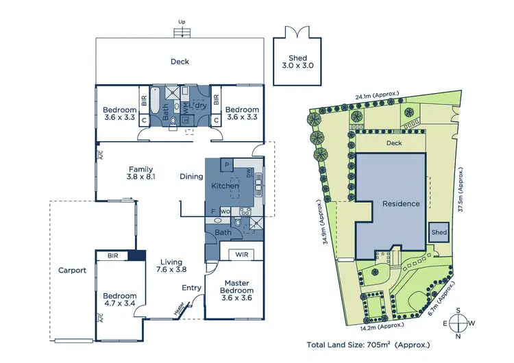 Floorplan of Homely house listing, 66 Berrabri Drive, Scoresby VIC 3179