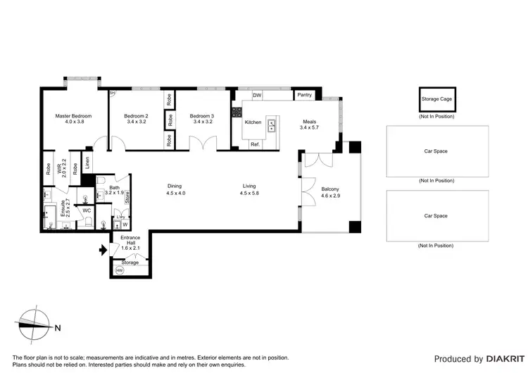 Floorplan of Homely apartment listing, 14/15 Copelen Street, South Yarra VIC 3141