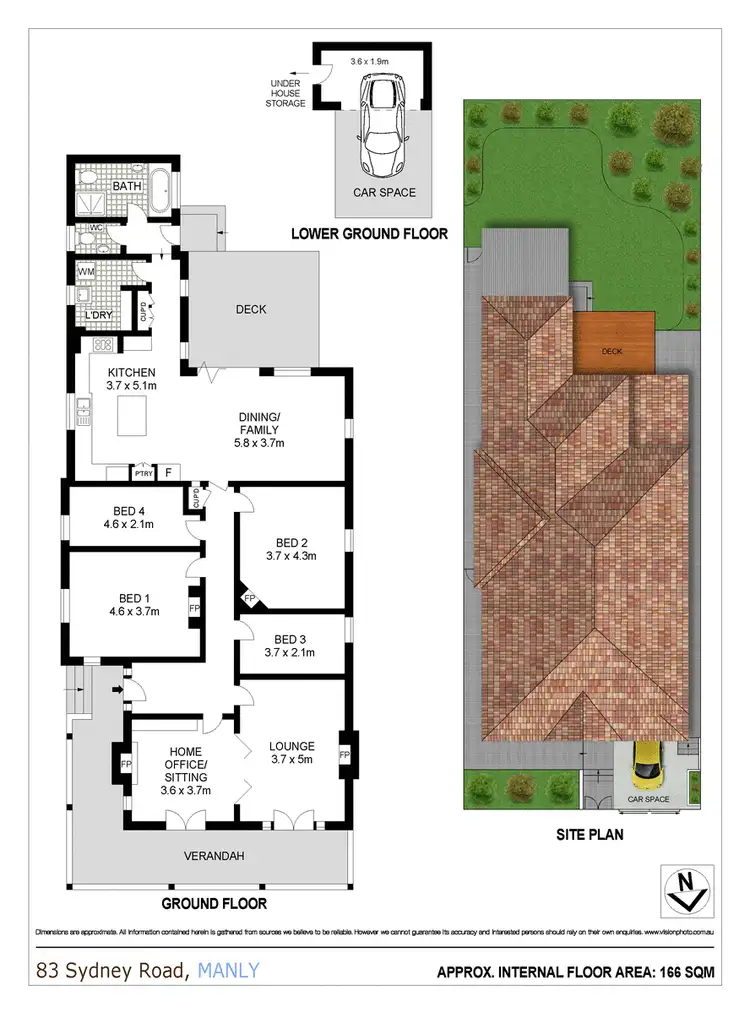 Floorplan of Homely house listing, 83 Sydney Road, Manly NSW 2095