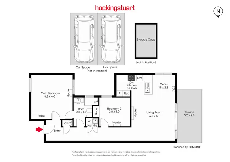Floorplan of Homely apartment listing, 9/27 Edgar Street, Glen Iris VIC 3146