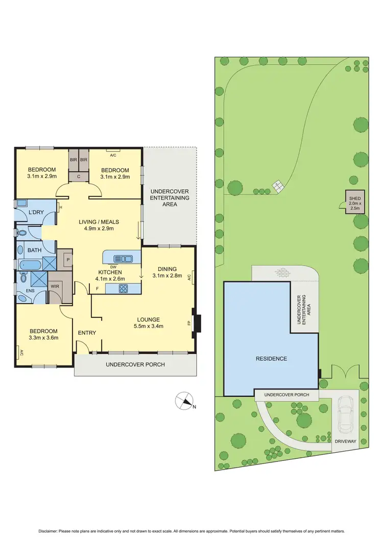 Floorplan of Homely house listing, 32 Kamarooka Drive, Wattle Glen VIC 3096