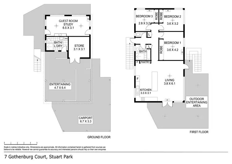 Floorplan of Homely house listing, 7 Gothenburg Crescent, Stuart Park NT 820