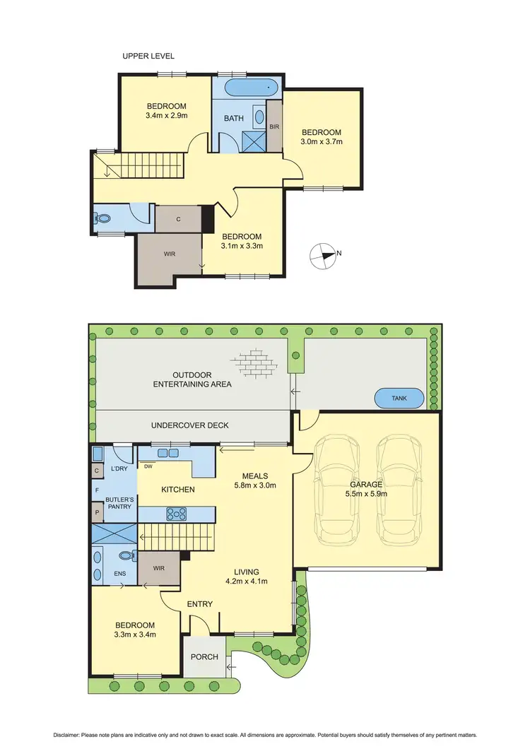Floorplan of Homely house listing, 2/1 Brownes Crescent, Eltham VIC 3095