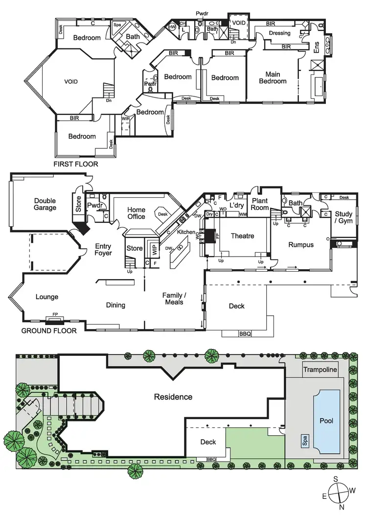 Floorplan of Homely house listing, 51 Aroona Road, Caulfield North VIC 3161