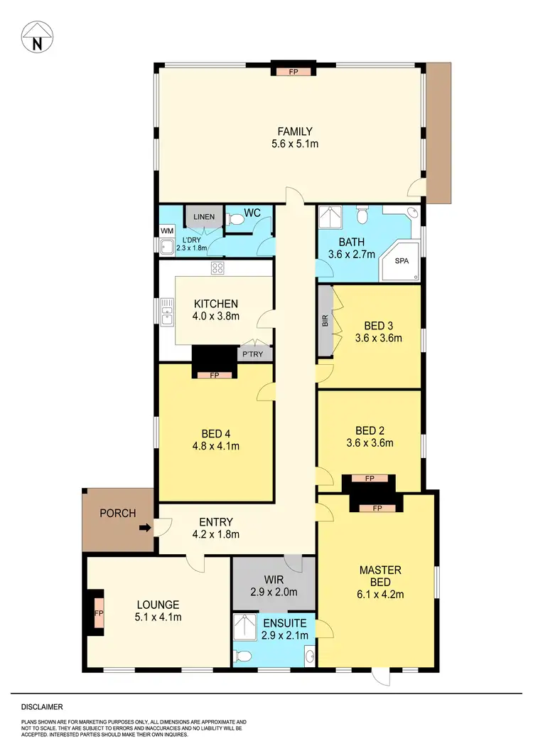 Floorplan of Homely house listing, 90 Sussex Street, Linton VIC 3360