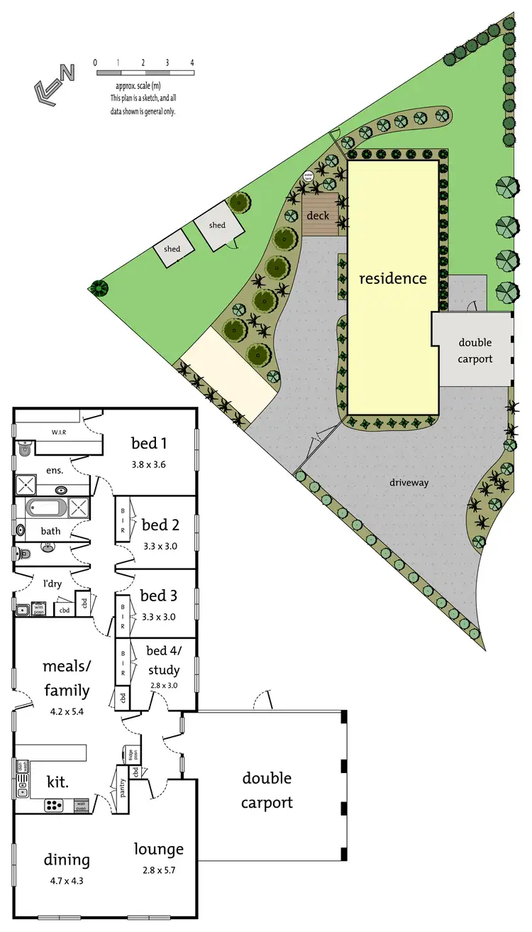 Floorplan of Homely house listing, 3 Hallifax Court, Doncaster East VIC 3109