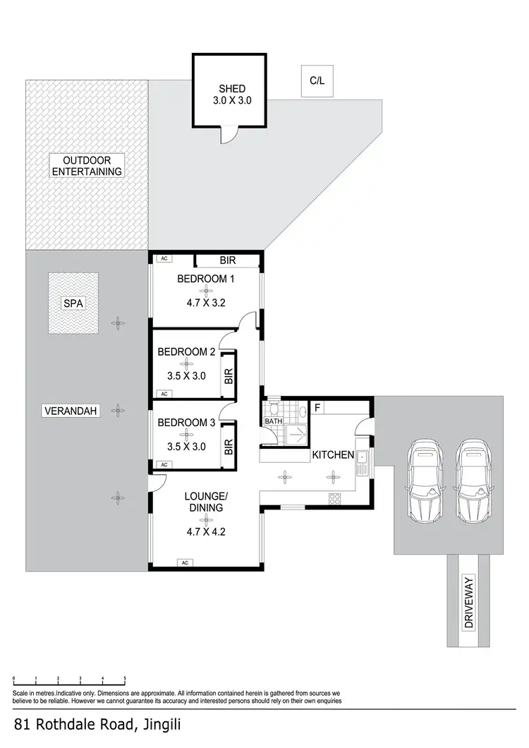 Floorplan of Homely house listing, 81 Rothdale Road, Jingili NT 810