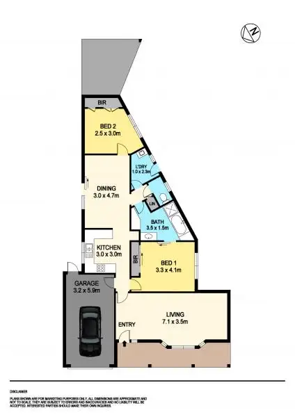 Floorplan of Homely house listing, 514 Peel Street North, Black Hill VIC 3350