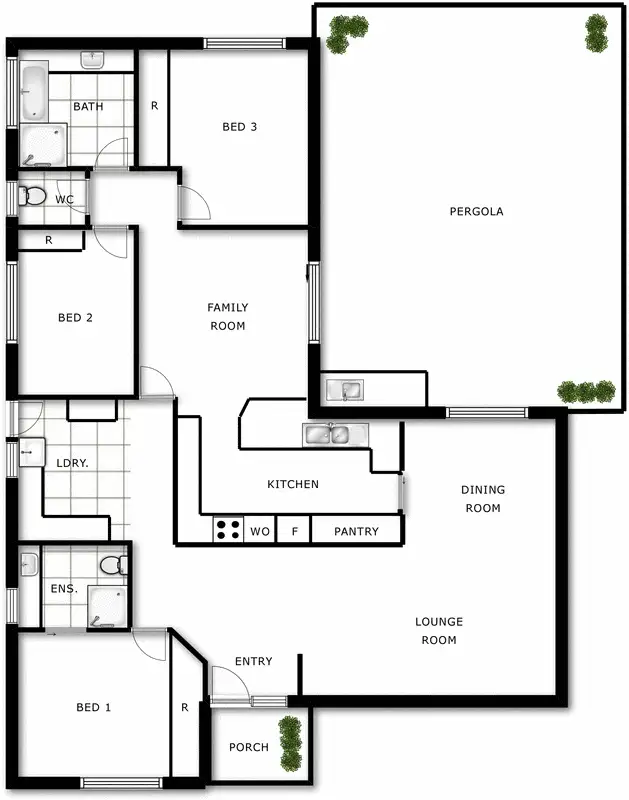 Floorplan of Homely house listing, 25 Perrin Circuit, Banks ACT 2906