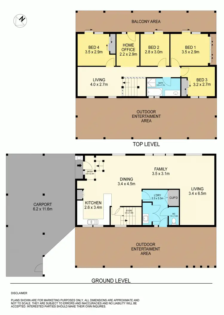Floorplan of Homely rural property listing, 69 Rose Hill Road, Invermay VIC 3352