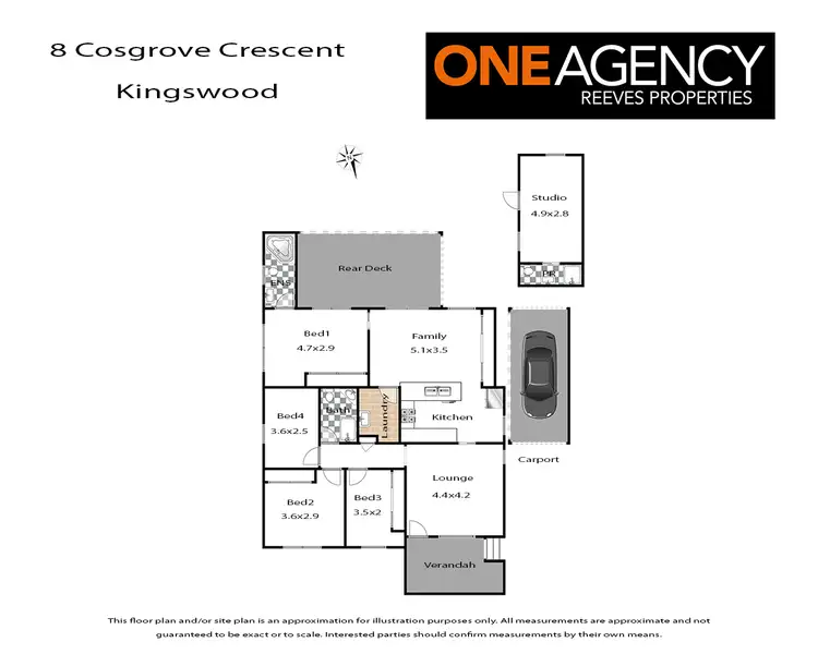 Floorplan of Homely house listing, 8 Cosgrove Crescent, Kingswood NSW 2747