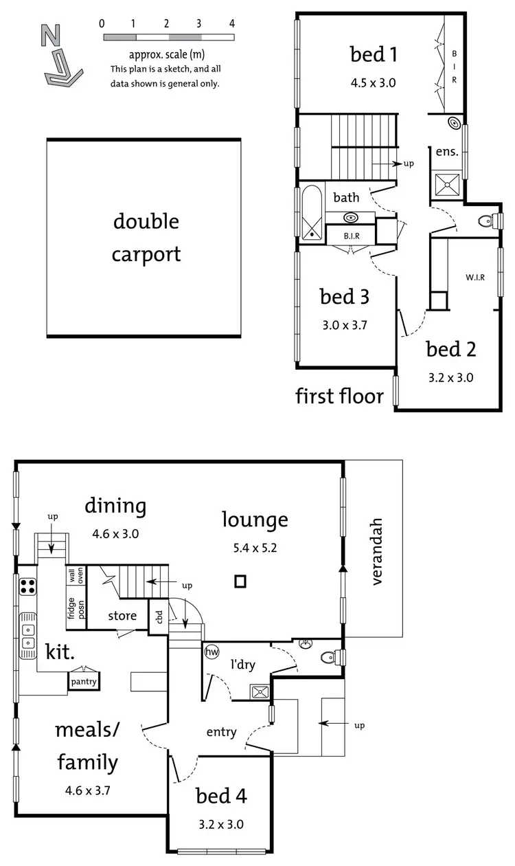 Floorplan of Homely house listing, 1 Wonuka Court, Doncaster East VIC 3109