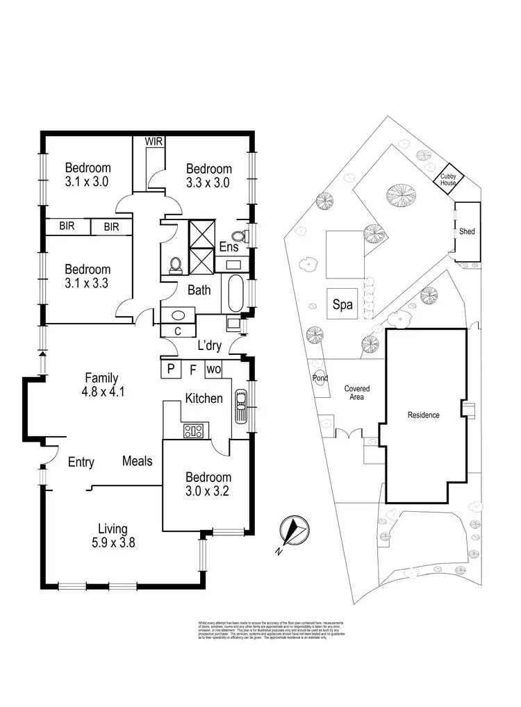 Floorplan of Homely house listing, 12 Wodonga Crescent, Thomastown VIC 3074