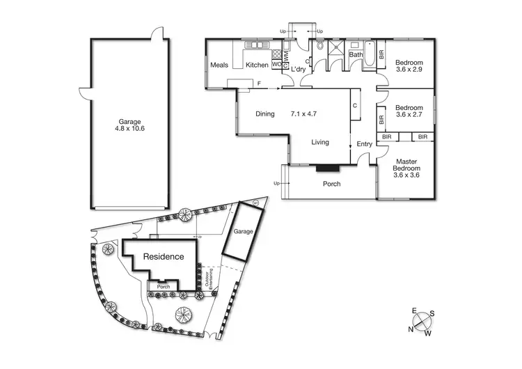 Floorplan of Homely house listing, 39 Orana Drive, Watsonia VIC 3087