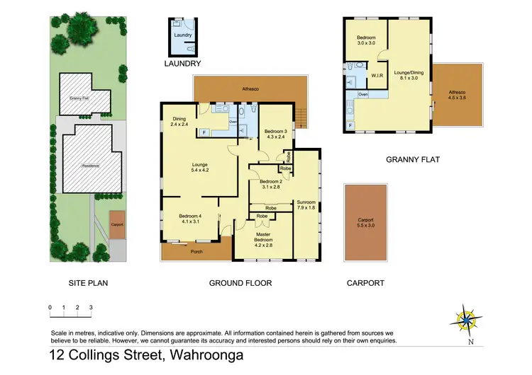 Floorplan of Homely house listing, 12 Collings Street, Wahroonga NSW 2076