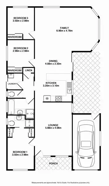 Floorplan of Homely house listing, 5 Cranbrook Close, West Hoxton NSW 2171