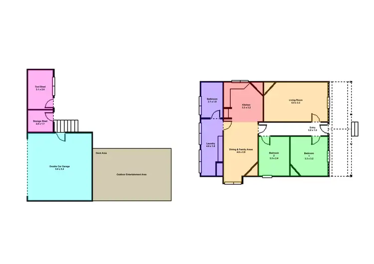 Floorplan of Homely house listing, 515 Humffray Street, Golden Point VIC 3350