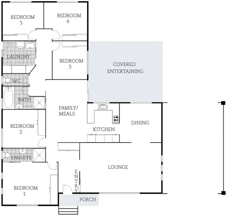 Floorplan of Homely house listing, 52 Bokhara Circuit, Kaleen ACT 2617