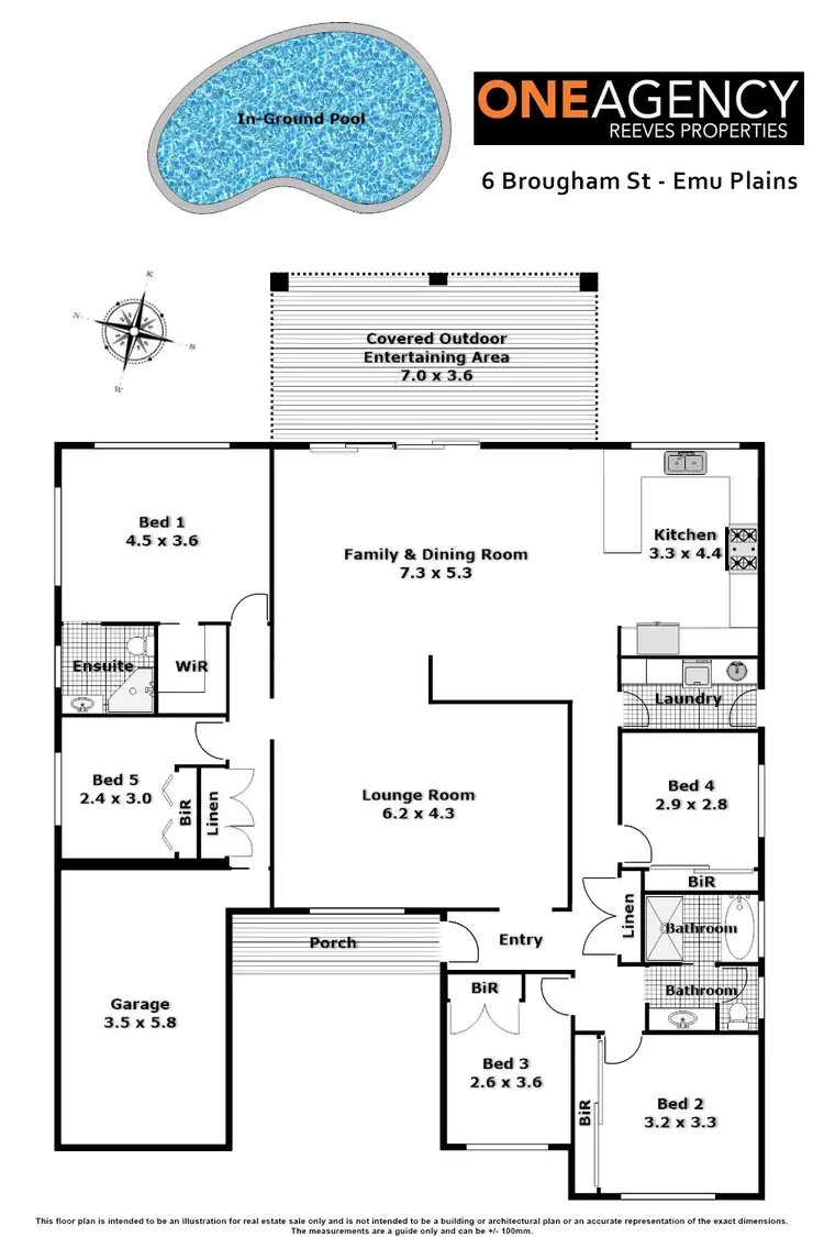 Floorplan of Homely house listing, 6 Brougham Street, Emu Plains NSW 2750