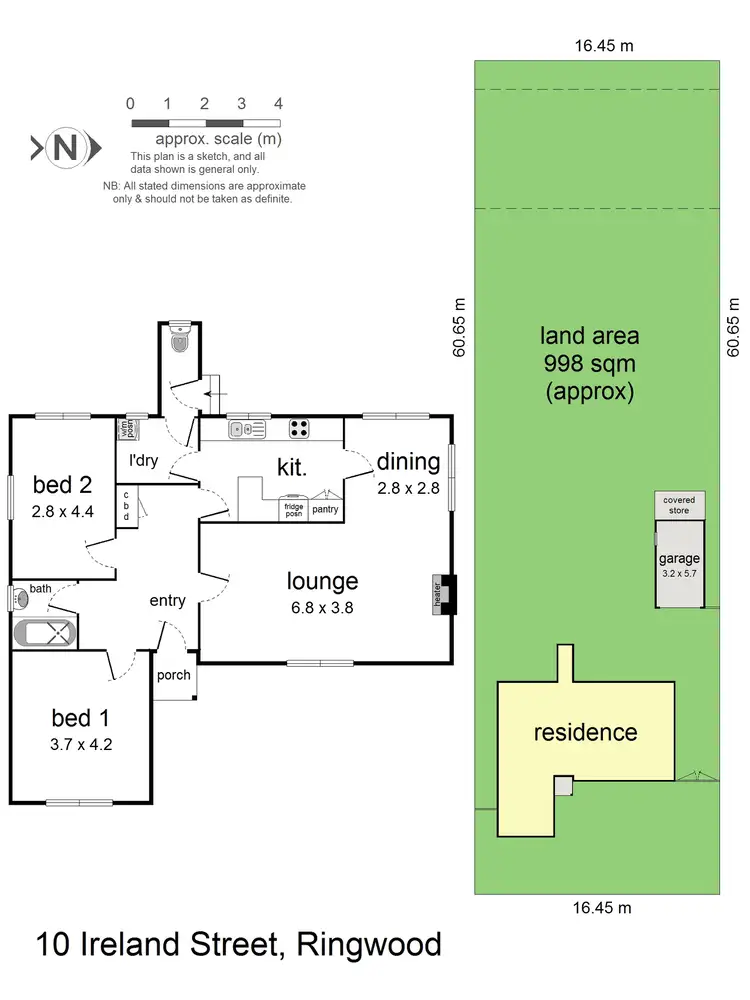 Floorplan of Homely house listing, 10 Ireland Street, Ringwood VIC 3134
