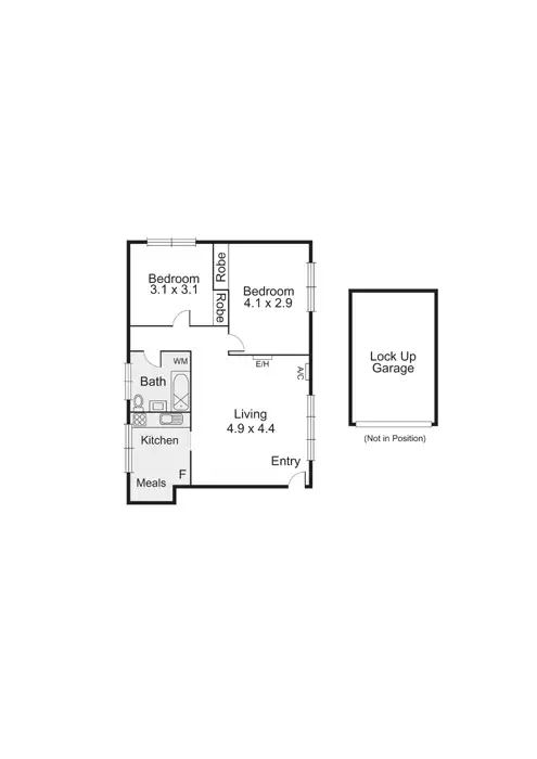 Floorplan of Homely apartment listing, 7/169 Albert Street, Port Melbourne VIC 3207