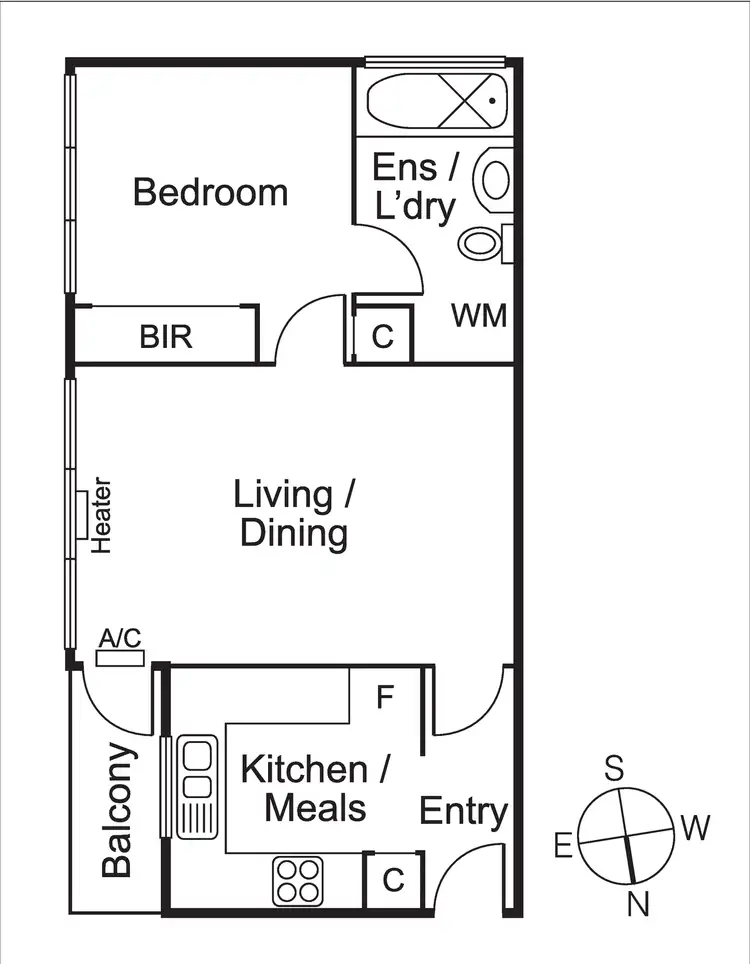 Floorplan of Homely apartment listing, 5/133 Alma Road, St Kilda East VIC 3183