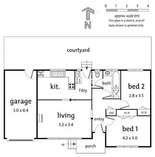 Floorplan of Homely unit listing, 2/39-41 Mount Pleasant Road, Nunawading VIC 3131