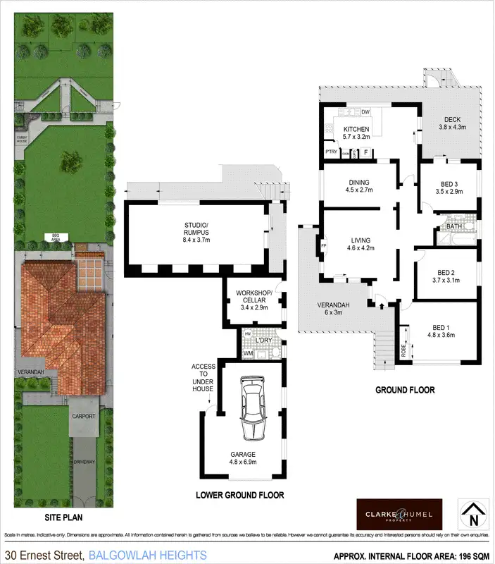 Floorplan of Homely house listing, 30 Ernest Street, Balgowlah Heights NSW 2093