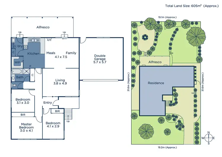 Floorplan of Homely house listing, 21 Good Governs Street, Mitcham VIC 3132