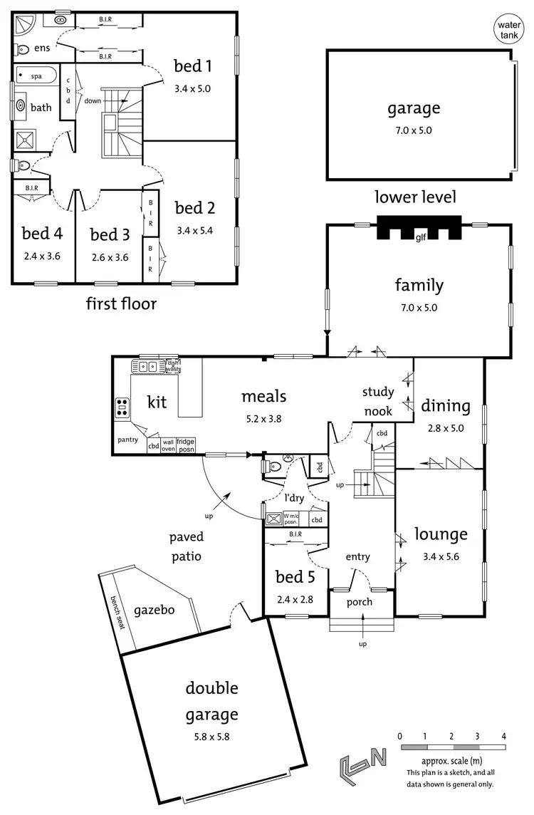 Floorplan of Homely house listing, 4 Taurus Road, Doncaster East VIC 3109