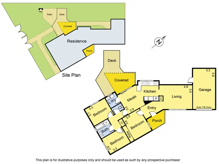 Floorplan of Homely unit listing, 4/31 Paterson Crescent, Greensborough VIC 3088