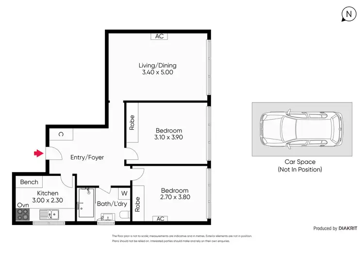 Floorplan of Homely apartment listing, 9/130 Mitford Street, Elwood VIC 3184