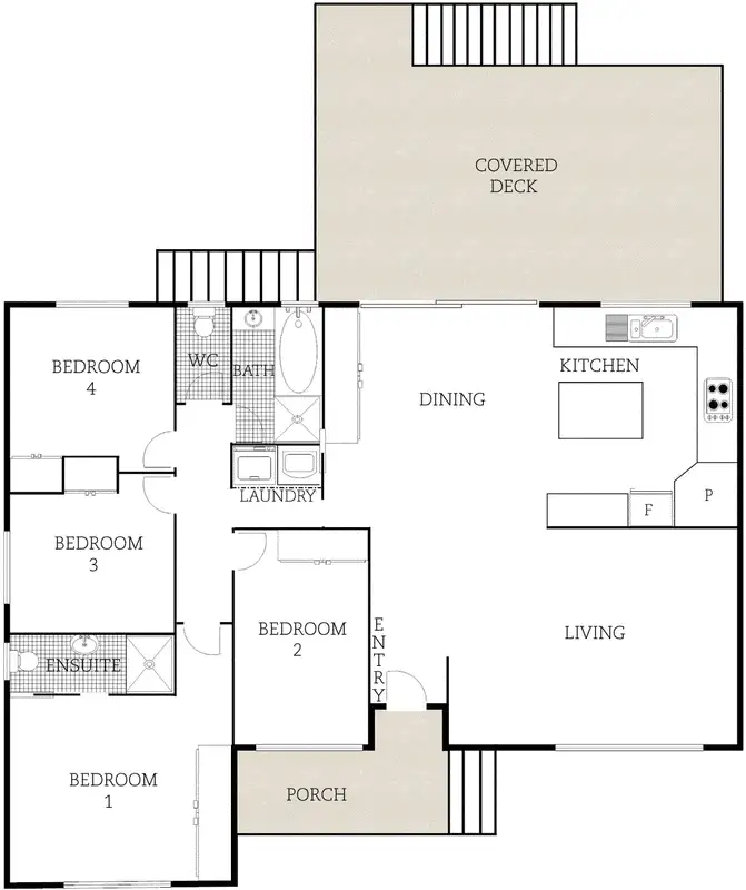 Floorplan of Homely house listing, 46 Maxworthy Street, Kambah ACT 2902