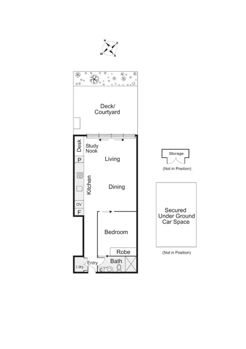 Floorplan of Homely apartment listing, G05/35 Ormond Road, Elwood VIC 3184