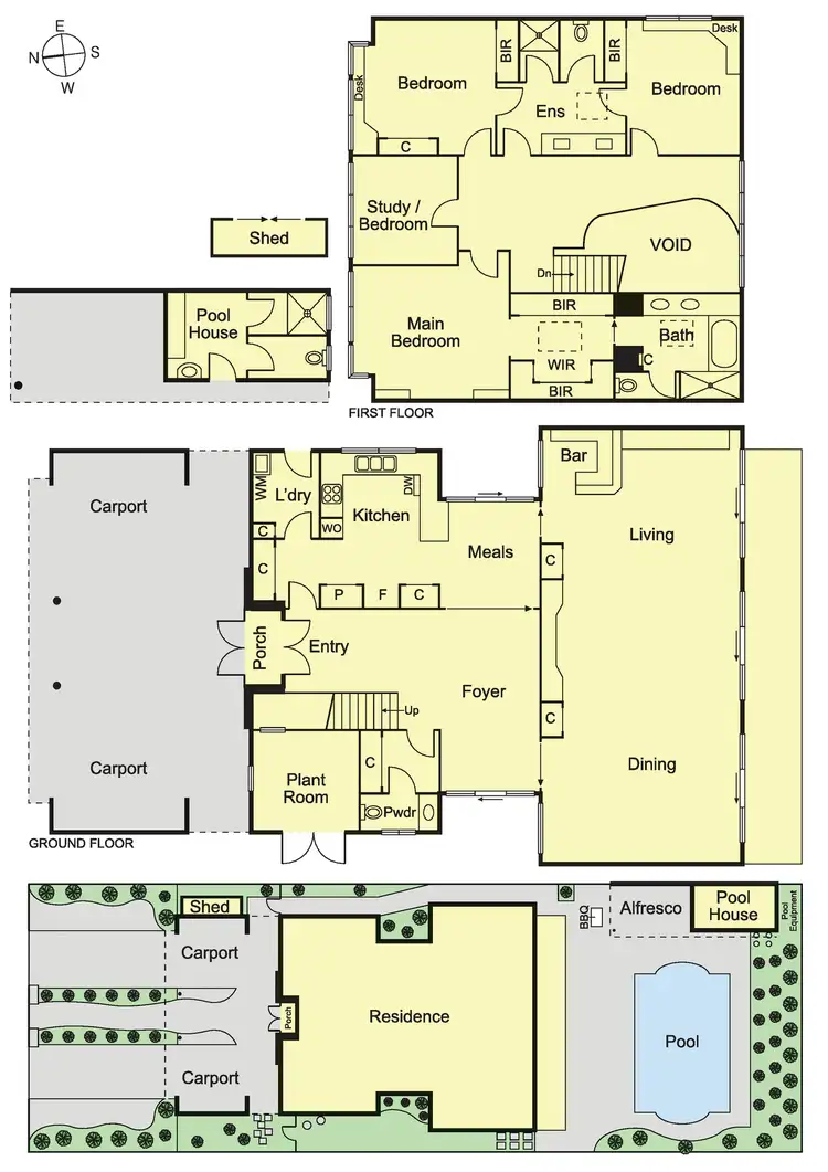 Floorplan of Homely house listing, 10 Burrindi Road, Caulfield South VIC 3162