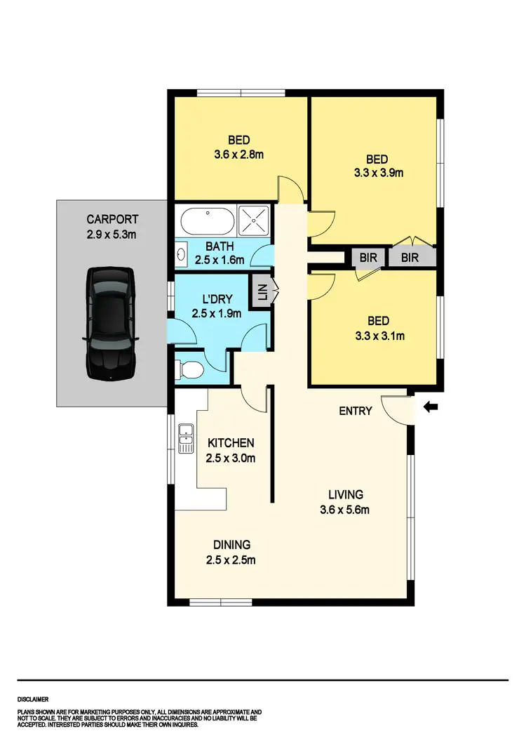 Floorplan of Homely house listing, 1000 Norman Street, Wendouree VIC 3355