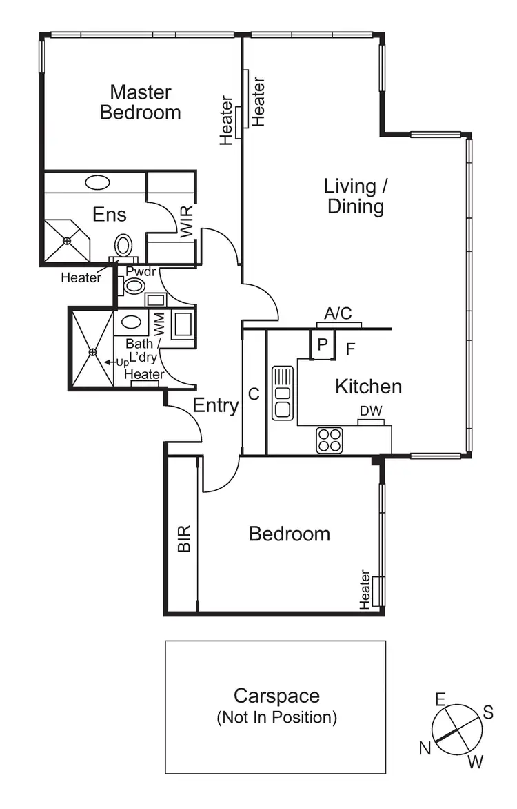 Floorplan of Homely apartment listing, 17/225 Beaconsfield Parade, Middle Park VIC 3206
