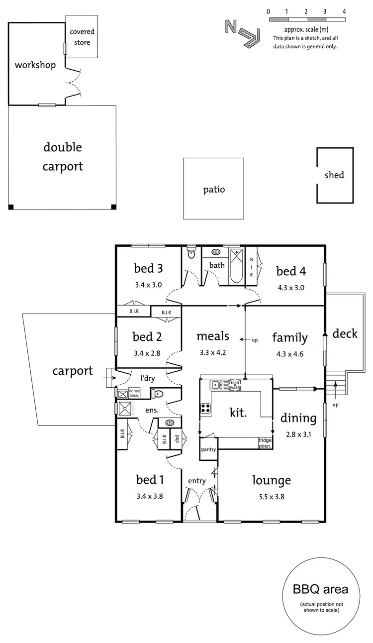 Floorplan of Homely house listing, 68 Hender Street, Ringwood East VIC 3135