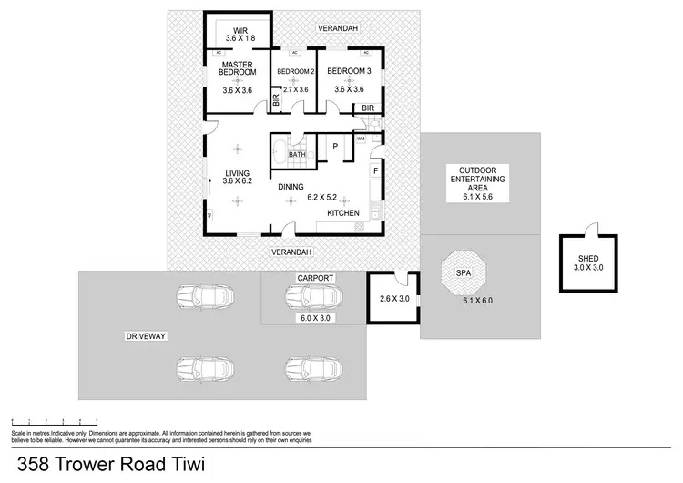 Floorplan of Homely house listing, 358 Trower Road, Tiwi NT 810