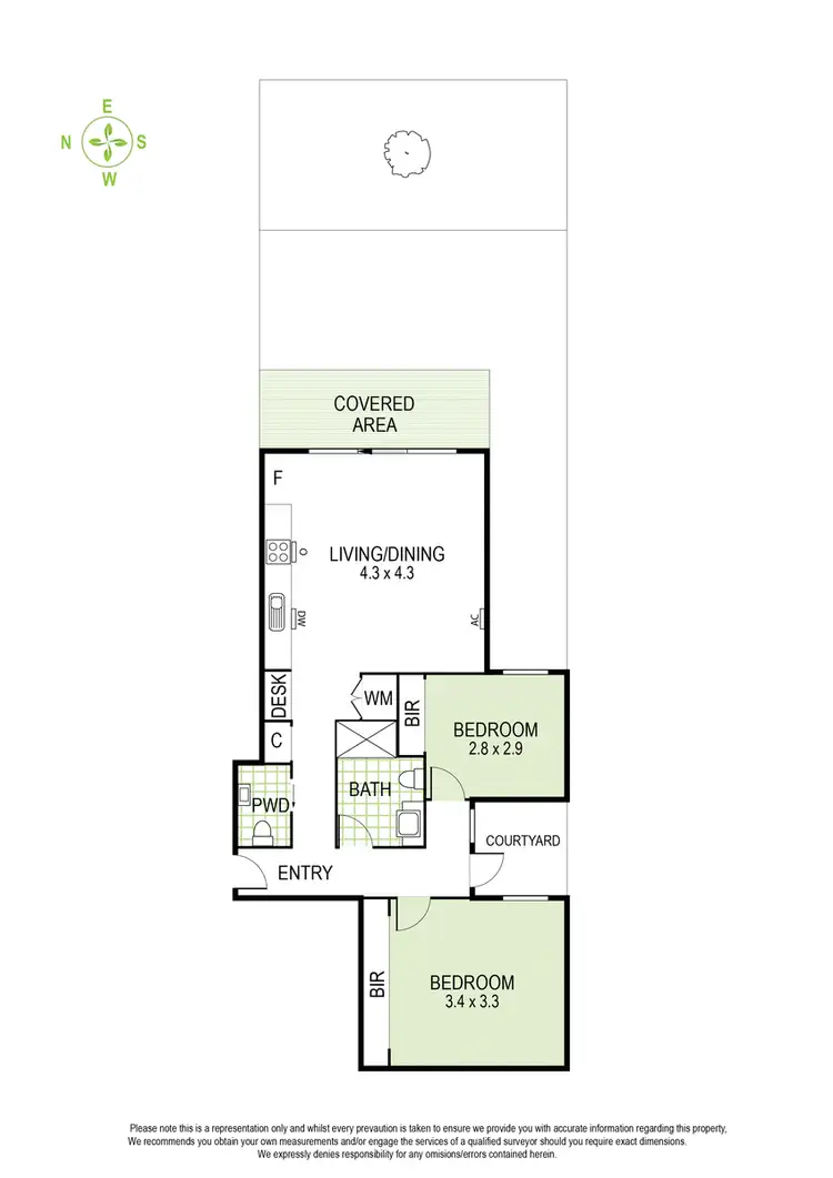 Floorplan of Homely apartment listing, G04/286 Hawthorn Road, Caulfield VIC 3162